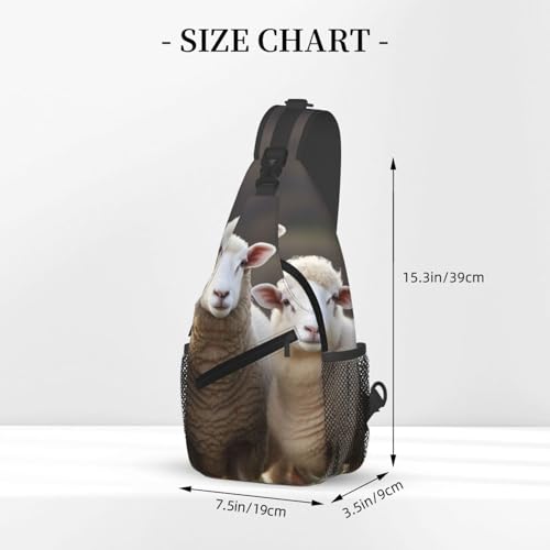 Bolso de pecho cruzado para hombre bolso de hombro miniatura 3
