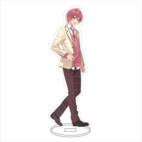 EVRNSAD Figura de acrílico Anime Premium para Strawberry Prince, 16cm Figura Anime Soporte de Acrílico De Dos Caras Colección Juego decoración de Mesa,3