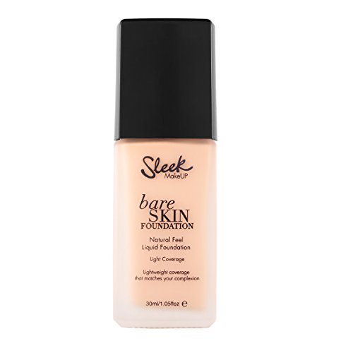 Sleek makeup Bare Skin Foundation, Bamboo 30 ml