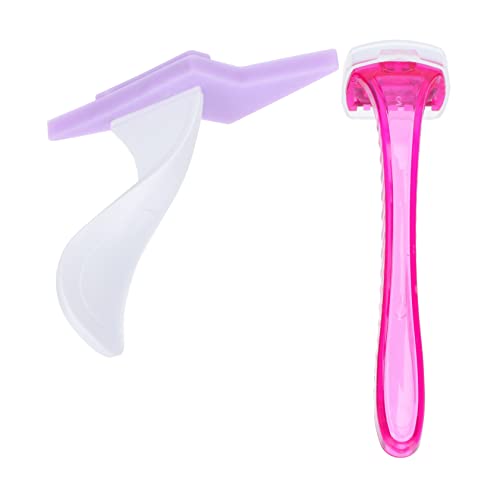 OSOLADY Hair Razor Shaver Kit Private Part Trimmer Gentle Shaving Gel for Smooth Irritation-Free Hair Removal Random Color