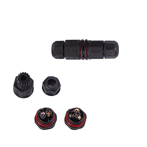 Connecteur de câble étanche IP68 à 2 broches de type I pour éclairage LED extérieur
