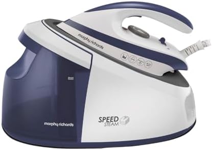 Morphy Richards SpeedSteam Steam Generator Iron, Non Stick Cerami...
