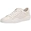 White Perforated Leather
