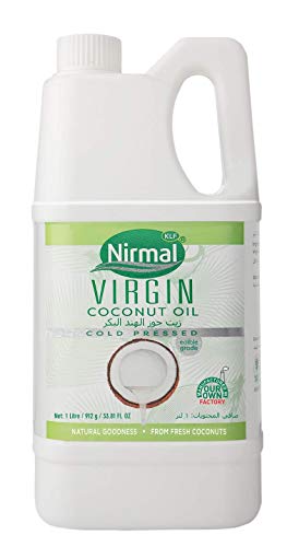 Image of KLF Nirmal Cold Pressed Virgin Coconut Oil, 1L & KLF Nirmal Cold Pressed Virgin Coconut Oil, 250ml