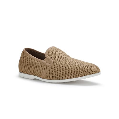 Image of Ferro Aldo Men's Slip-On Loafers | Woven Espadrille & Classic Styles | Casual & Formal Dress Shoes