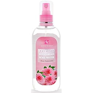 Rosenwasser Spray, 100% Natürlich feuchtigkeitsspendend Gesichtswasser Nebel, Rosenhydrolat, Vegan, Gesichtsreinigung…