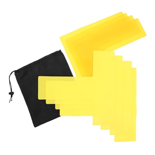 Abaodam 12Pcs Court Marking Kit Durable Floor Tape for Easy Boundary Creation Versatile for Tennis Basketball Badminton Outdoor Use with Storage Bag