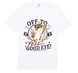 Off to Yell Good Eye Funny Goose Baseball Mom Mother's Day Comfort Colors Adult Heavyweight T-Shirt
