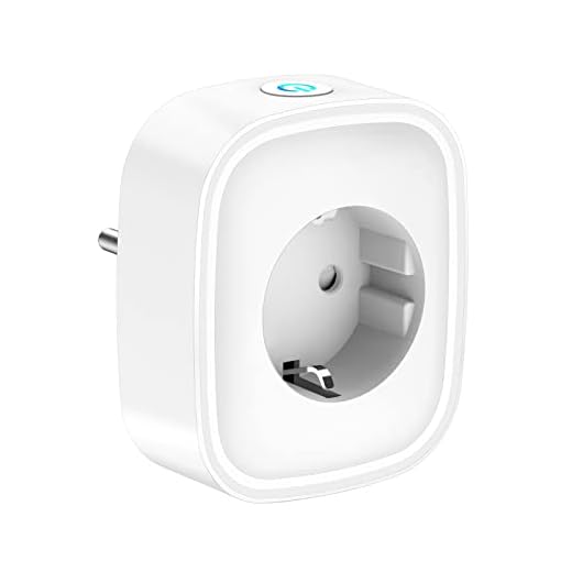 GHome Smart Enchufe Inteligente WIFI con Monitor de Energía, Enchufe Alexa Programable con Temporizador, Control Remoto por APP Voz, Compatible con Alexa y Google Home, Modelo SP1-1, White
