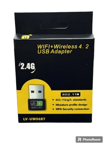 Image of Swiztek 2 in 1 Wireless BT WiFi Dongle, Dual Band Bluetooth and WiFi Adapter for PC /Laptop /Desktop, WiFi Bluetooth Dongle (Upto 150 Mbps, 4.2GHz)