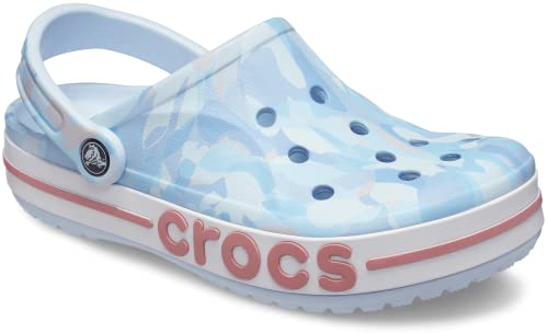 Image of Crocs Unisex-Adult Bayaband Clog Mineral Blue Clog - 7 UK Men / 8 UK Women (M8W10) (207806-4JQ)