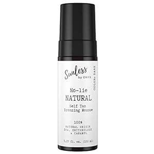 Onyx Self Tanner Tanning Mousse – Biologische ingrediënten voor een natuurlijk ogende nepbruiner (Dark)