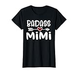 badass mimi mothers day buffalo plaid nonna nonna maglietta