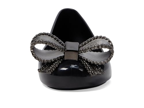 mini melissa Girl's Sweet Love INF (Little Kid/Big Kid) Black/Dark Grey 11 Little Kid M2