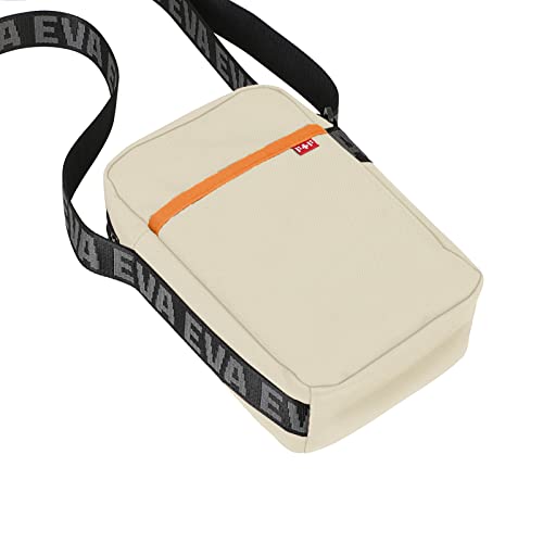 Image of FIREFIRST Neon Genesis Evangelion Small Crossbody Shoulder Bag for Men | Anime Merch,Crossbody Zip Bag,Adjustable Crossbody Bag with for Men and Women