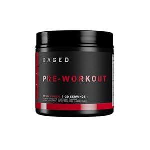 Kaged Original Pre-Workout Powder | Fruit Punch | Pre Formulated with Creatine, Beta Alanine, Pure Caffeine | 20 Servings