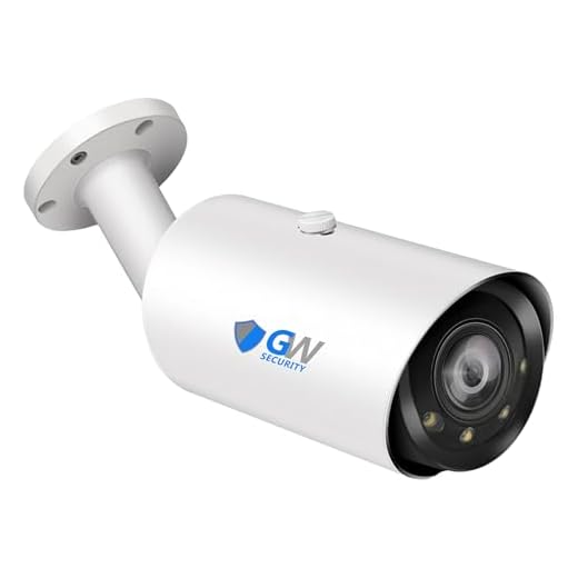 GW Security 4K Outdoor Bullet Camera