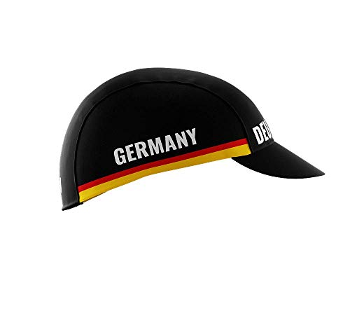 ScudoPro Germany Black Code Bike Cycling Cap Road MTB or Running