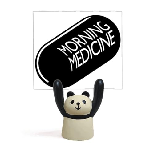Mémo panda art déco pour ne plus jamais oublier vos notes du matin