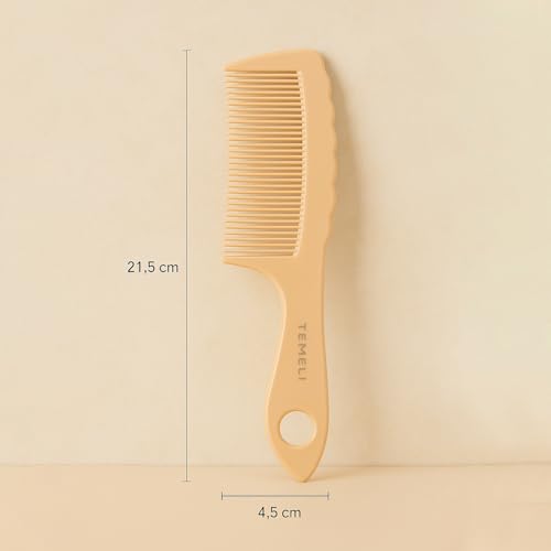 Image of NFI essentials Professional Hair Cutting and Styling Comb Kangi Salon Kit Combs Cumb Come Hair Comp - Combo Set of 6
