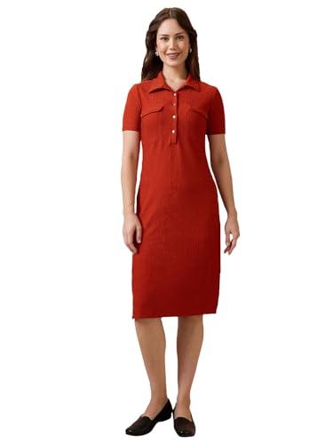 Image of Globus Women Dress (GS583104 Brown S)