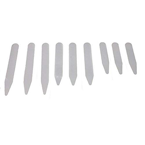 Easy Provider 200 X Plastic Collar Stays for Mens Dress Shirt 3 Sizes