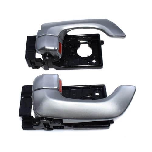 HMGWLCGH Poignée Porte Intérieure Pour Kia Pour Optima 2006 2007 2008 Paire Poignée Porte Intérieure Avant Gauche Droite Conducteur Passager Argent 826102G000 826202G000 Poignée Intérieure