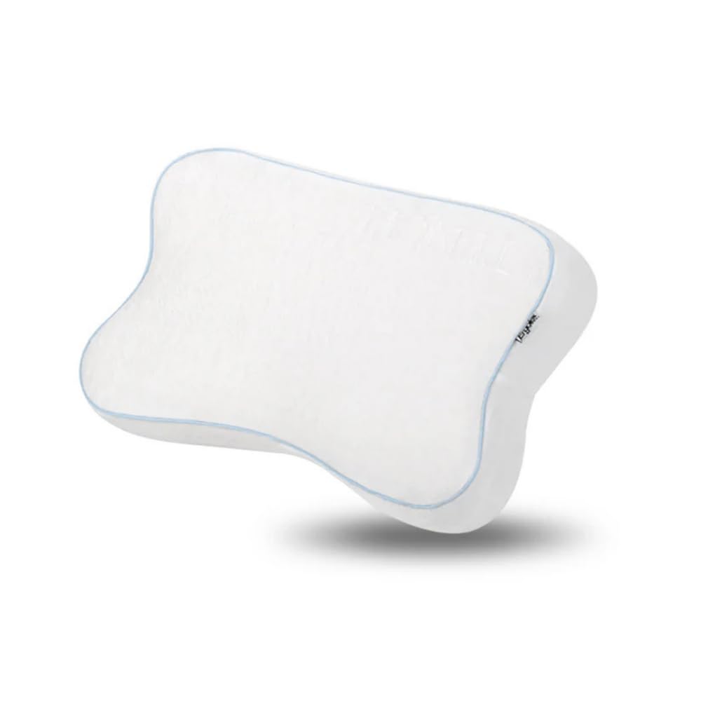 Ergolex Schlafkissen – Orthopädisches Nackenkissen mit Memory Foam und Nackenstütze