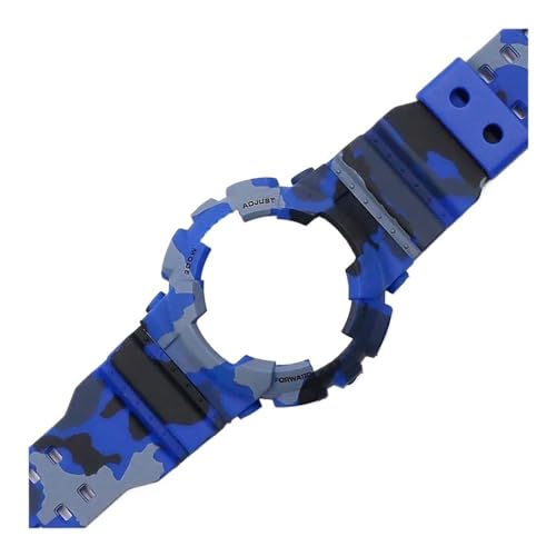 Bracelet GA-110 en résine camouflage et boîtier de montre sport pour hommes et femmes