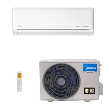 Ar Condicionado 24000 Btus Split Hi Wall Inverter Midea Frio Ai Ecomaster 220v