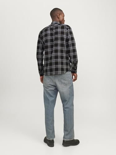 Image of Jack & Jones Men Cotton Blend Solid Regular Fit Shirt