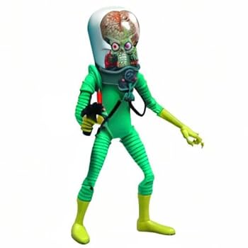 アメコミ MEZCO Mars Attacks 50 years of Mayhem MARS ATTACKS MARTIAN COMMANDER 50 YEARS OF MAYHEM 2012 MEZCO