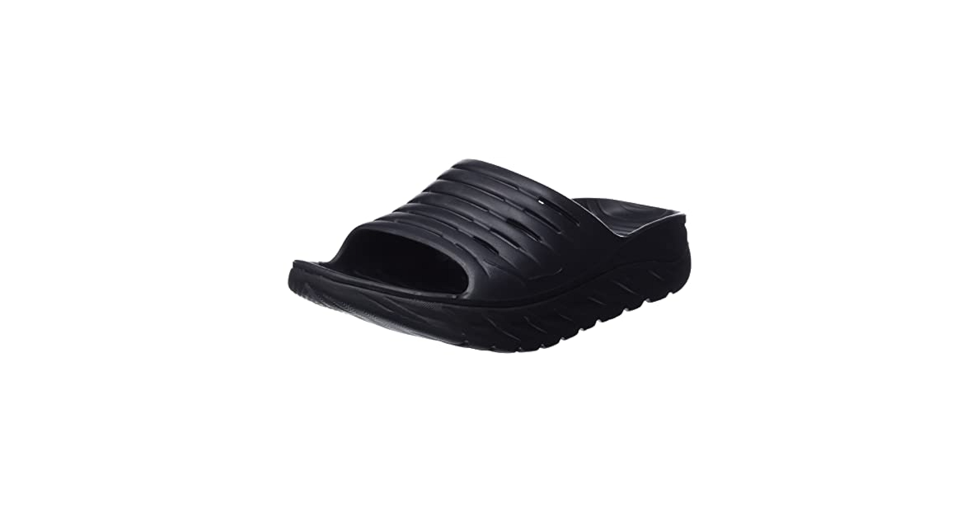 Amazon.com | Hoka Ora Recovery Slide (Unisex) - Black - Size
