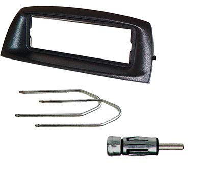 Mascherina Autoradio 1 Din Con Chiavette E Spinotto Antenna.