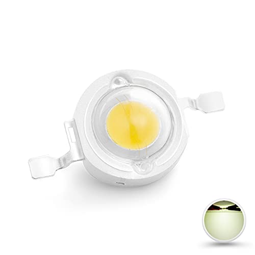 Image of CHANZON 10 pcs High Power Led Chip 3W Natural White 4000K - 4500K