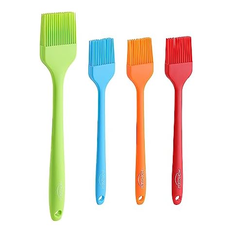 MONGSEW Silicone Basting Pastry Brush Set Cover