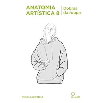 Capa do livro Anatomia Artística 8: Dobras da roupa