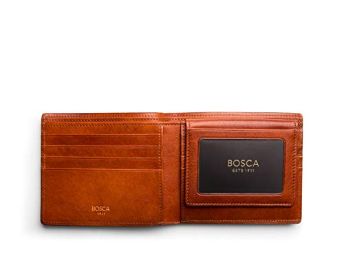 Bosca Dolce Cit Wallet Wi.d. Passcase Euro Size (Amber) #TOP3
