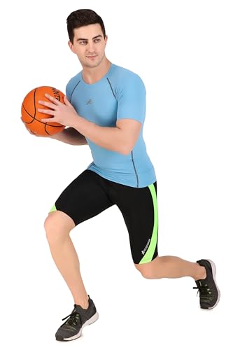Image of ReDesign Apparels Nylon Compression Shorts Tights for Multi Sports (Color Options)