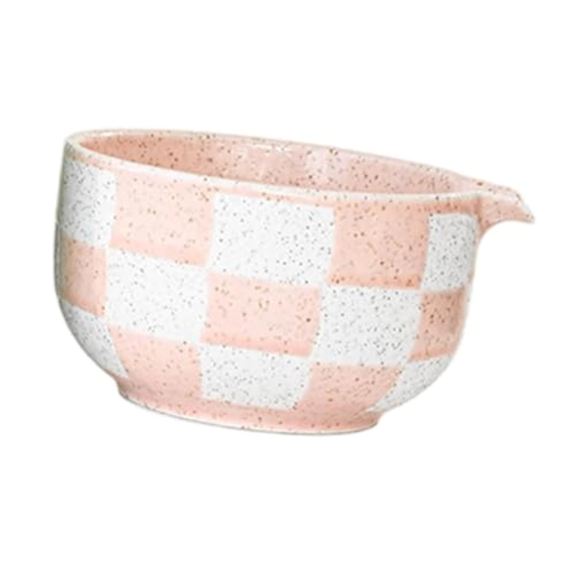 Ceramic Matcha Tea Bowl, Traditional Pink Tea House Gift