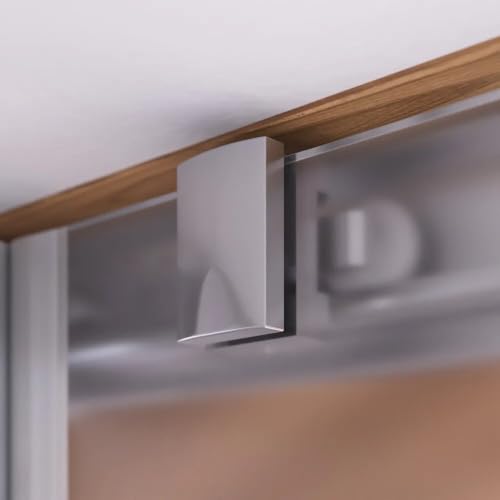 Cabina de ducha Java de 80x80 cm con dos puertas correderas de cristal mate 6