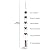 CALIDAKA Bell Wind Chimes Temple Wind Bell Copper Wind Chimes with 5 Bells Feng Shui Wind Chime Memorial Wind Chime Musically Tuned Chime Quintet Temple Bells for Home Yard Balcony Outdoor