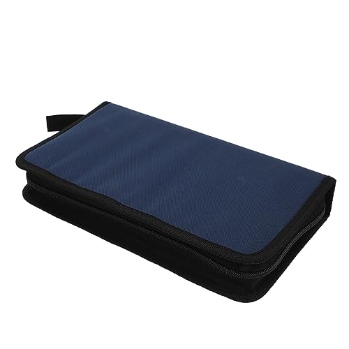 PRETYZOOM 1Pc CD Organizer Bag Slot Oxford Cloth CD Storage Container for Home Use Lightweight Design Shock Resistant for Travel and Car