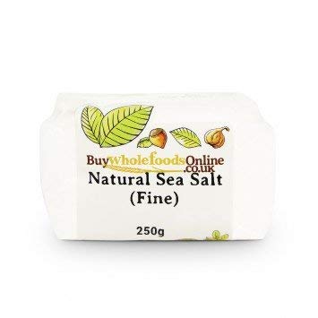 Buy Whole Foods Natural Sea Salt (Fine) (250g)