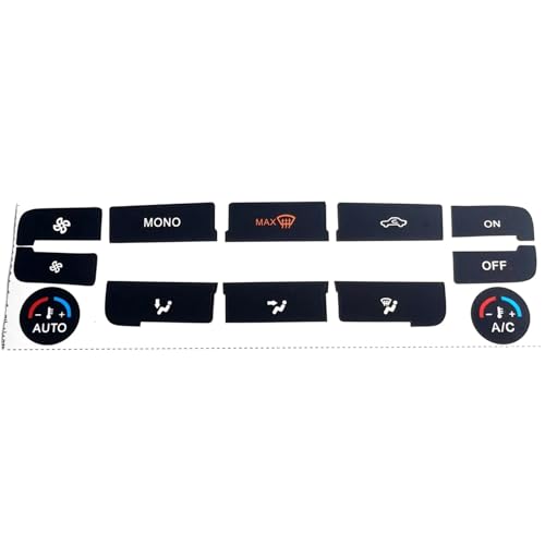 Autocollant de réparation bouton clim S-Max Mondeo habitacle