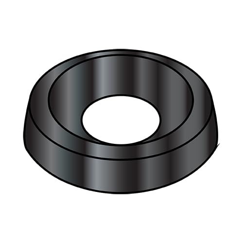 #8 Countersunk Finishing Washer Black Zinc - ECS-08WCBZ