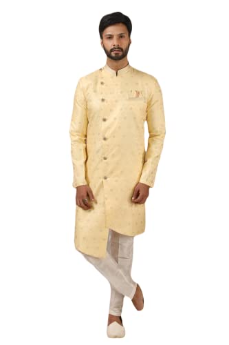 Indian Royal Designer Festival Wedding Wear Traditional Indo-Western Sherwani for Men