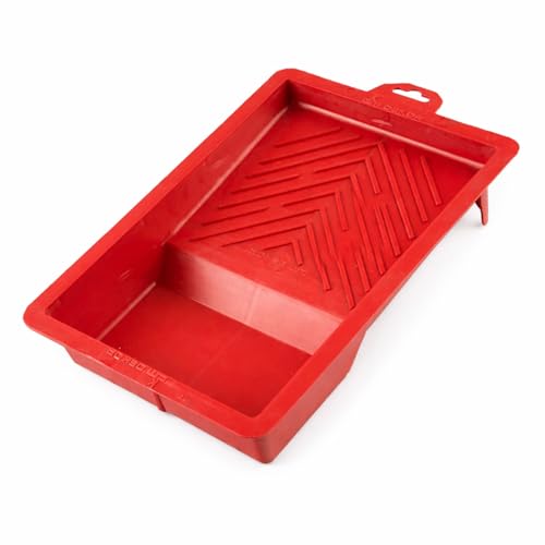 Mini Rulo Boyama Kabı, Pratik Kullanım Ergonomik Tasarım Dayanıklı Plastik Boya Haznesi Seti