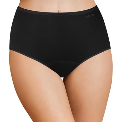 Nur Die Women's Bye Uups-Moment Waist Briefs Underwear, Black, 42655 Cover