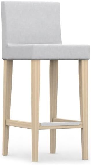 Comfortly Cover for Henriksdal Bar Stool - Larger Model, Replacement Slipcover, Heavy Duty 1 pcs Cover, Pets and Stain Proof Durable Nano-Tech Fabric, Easy to Clean & Replace (Cashmere Blends - Beige)